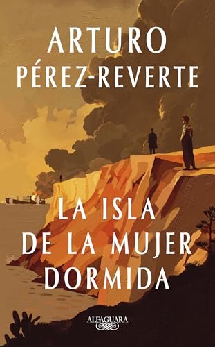 Portada del llibre "La isla de la mujer dormida" de Arturo Pérez-Reverte