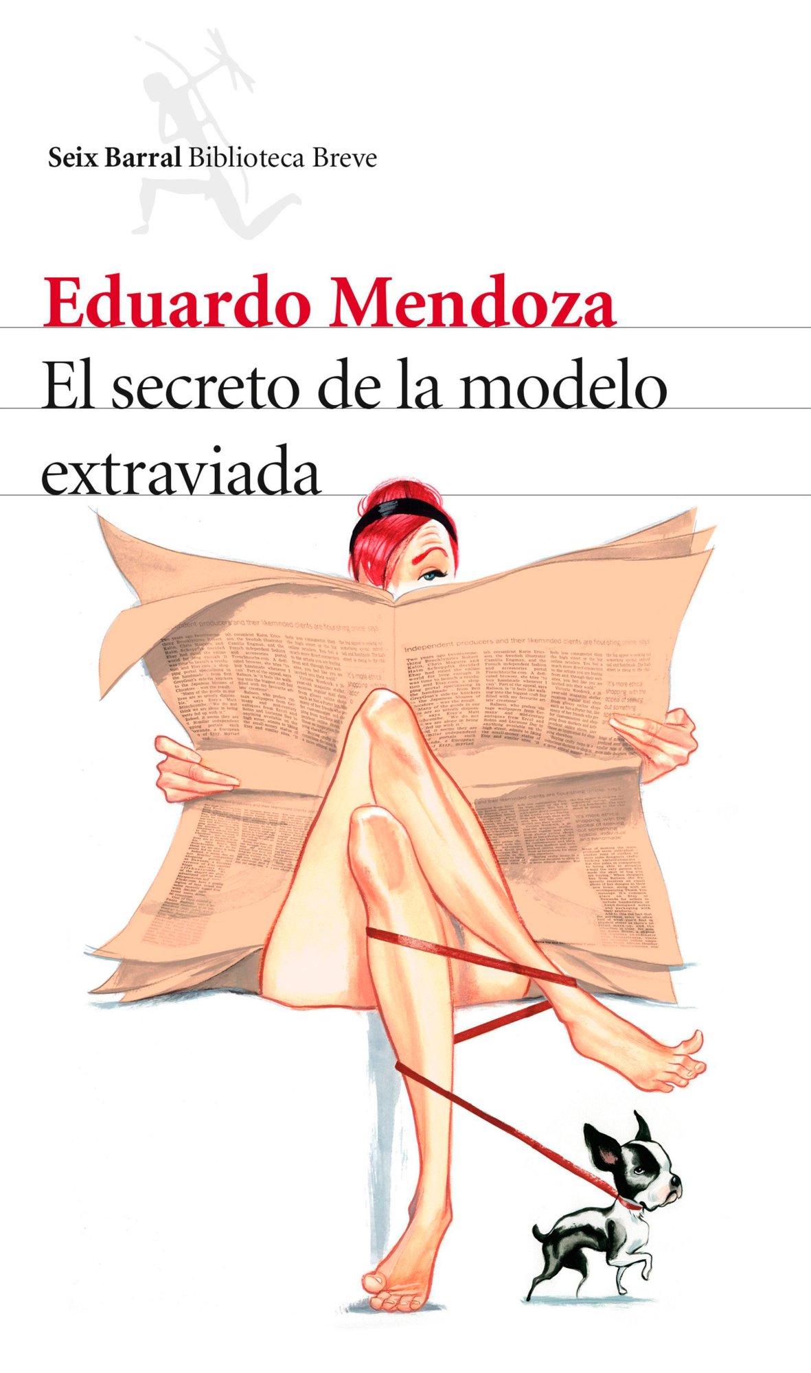 Portada del llibre "El secreto de la modelo extraviada" de Eduardo Mendoza