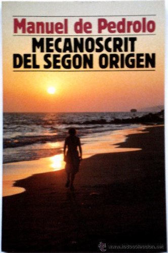 Portada del llibre "Mecanoscrit del segon origen" de Manuel de Pedrolo