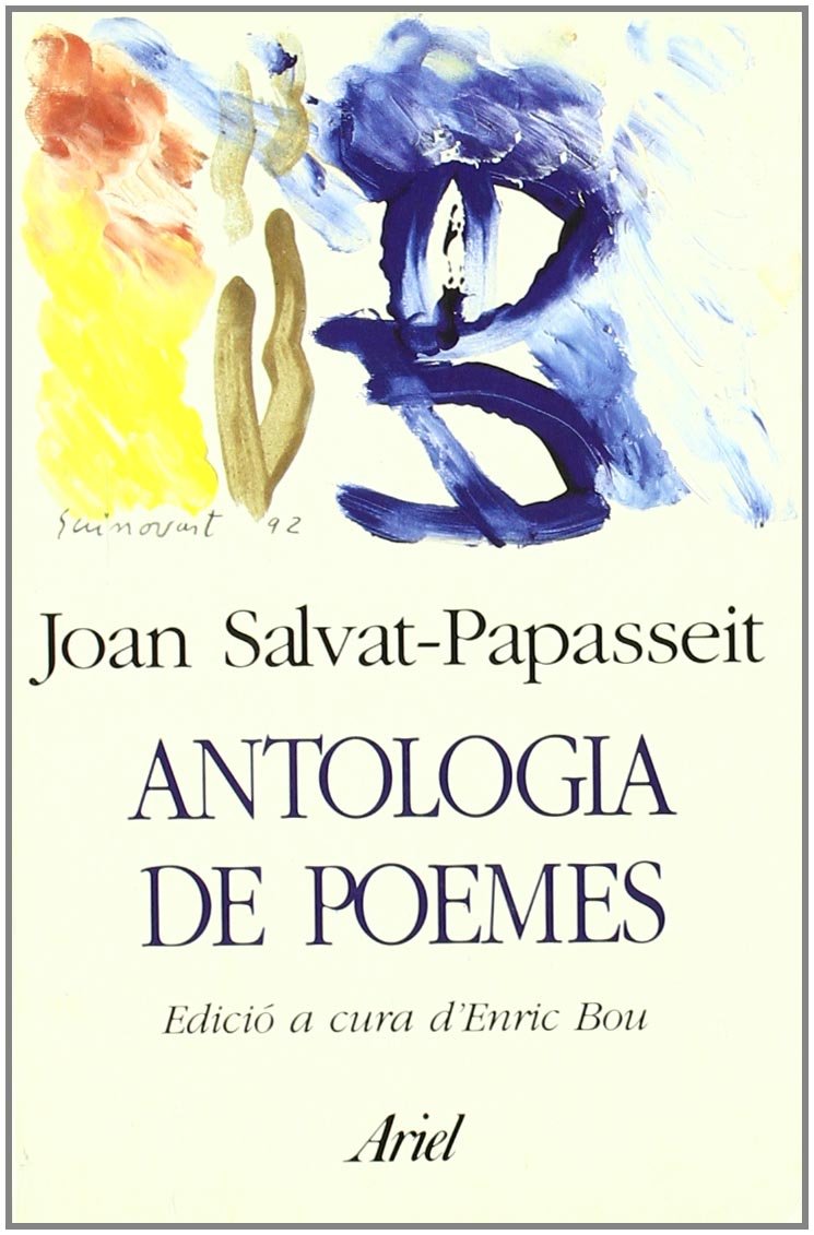 Portada del llibre "Antologia de poemes" de Joan Salvat-Papasseit