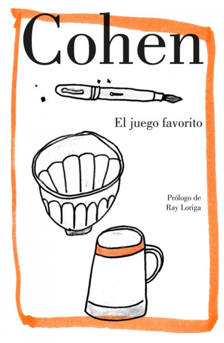 Portada del llibre "El Juego Favorito" de Leonard Cohen
