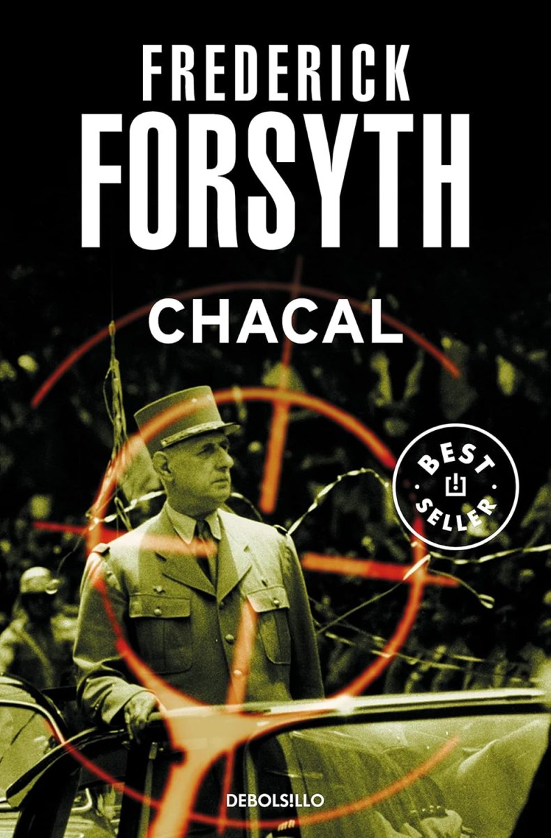 Portada del llibre "Chacal" de Frederick Forsyth
